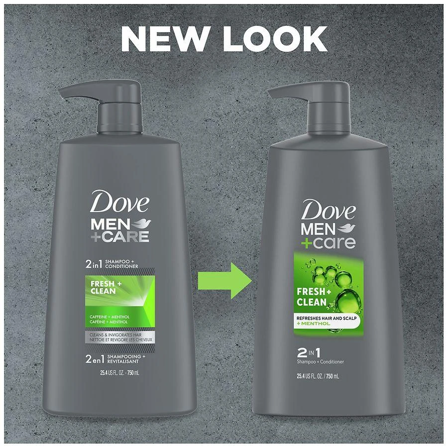 Dove 2-In-1 Shampoo And Conditioner Fresh And Clean 5