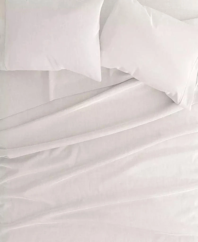 IENJOY HOME 300 Thread Count Linen Rayon From Bamboo Blend Deep Pocket 3-Pc. Sheet Set, Twin 4