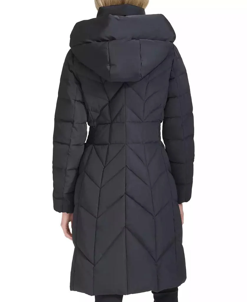 Cole Haan Women's Bibbed Hooded Puffer Coat 2