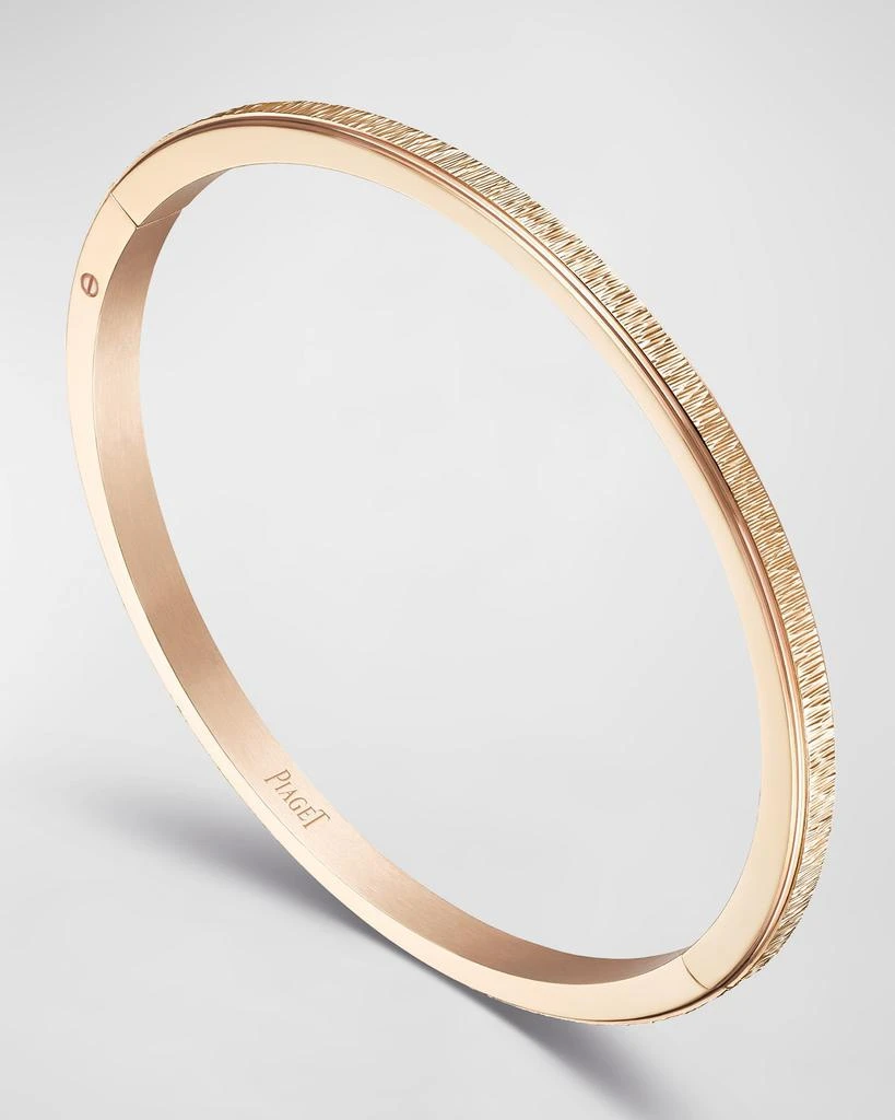 PIAGET 18K Rose Gold Possession Bracelet, Size 17cm