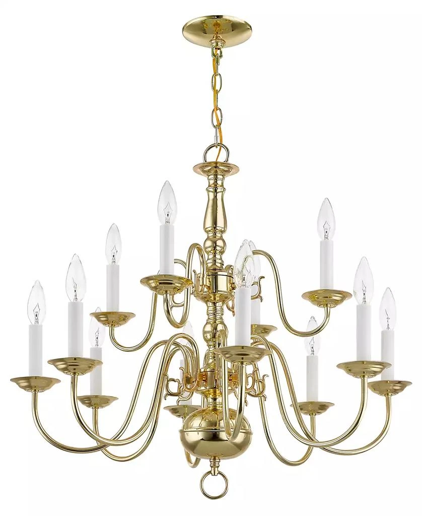 Livex Williamsburg Chandelier Light 6