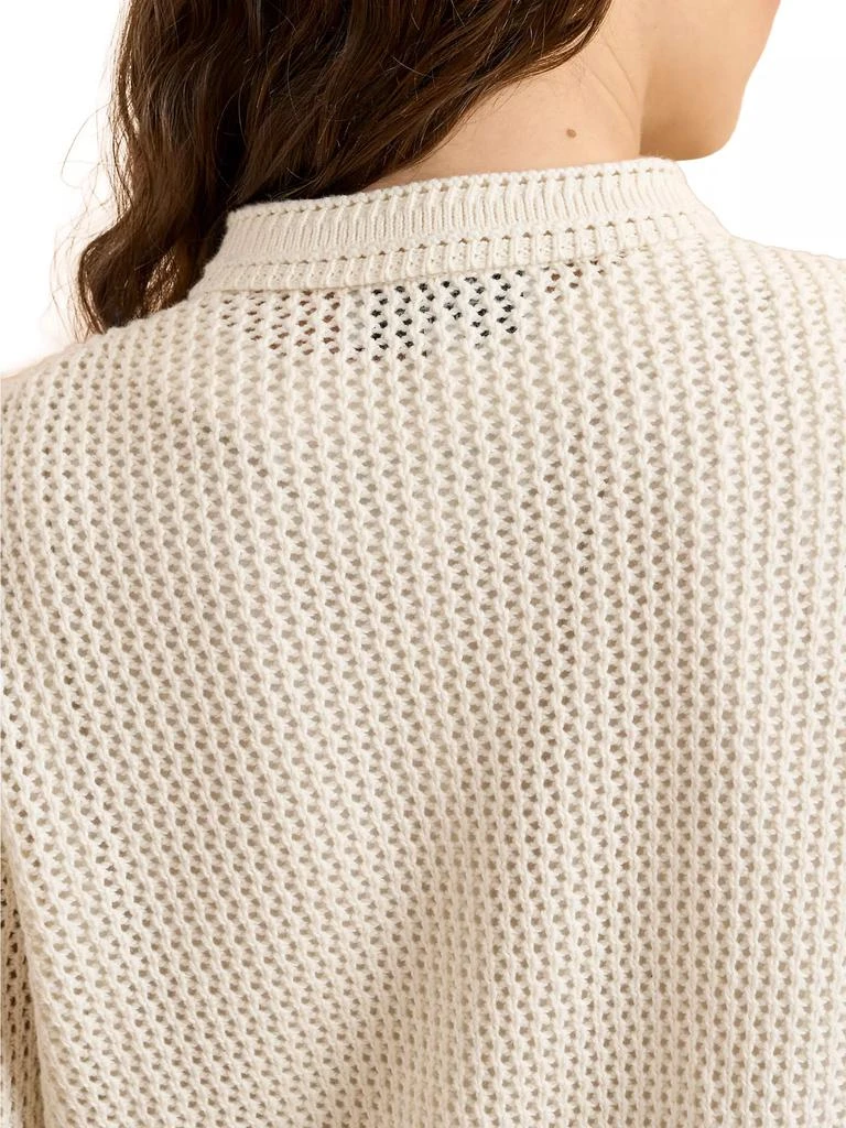 La Ligne Cropped Crochet Jane Jacket 7