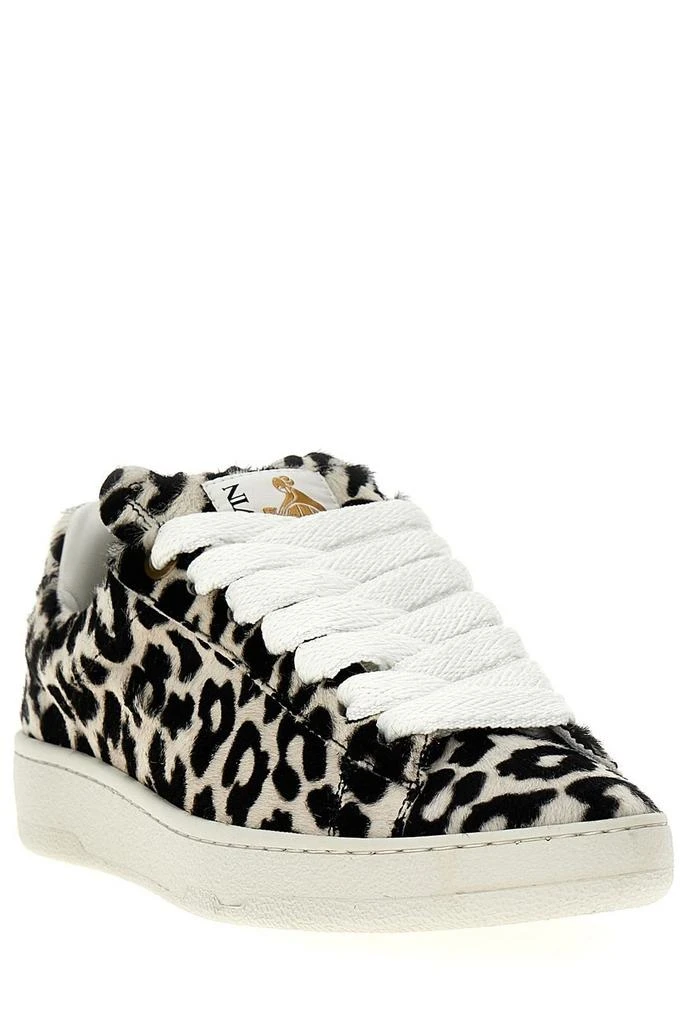 Lanvin Lanvin Curb Lite Leopard-Printed Sneakers 2