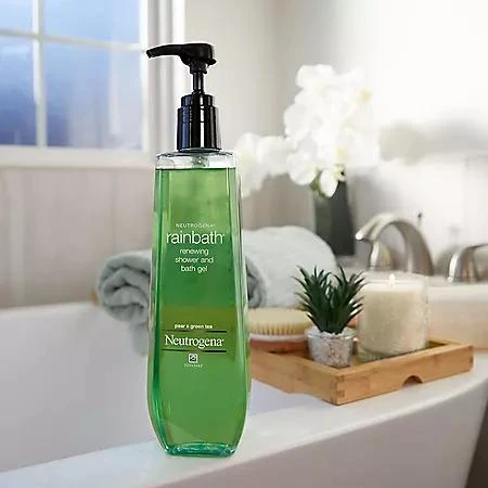 Neutrogena Neutrogena Rainbath Renewing Shower and Bath Gel, Pear & Green Tea, 40 fl. oz. 2