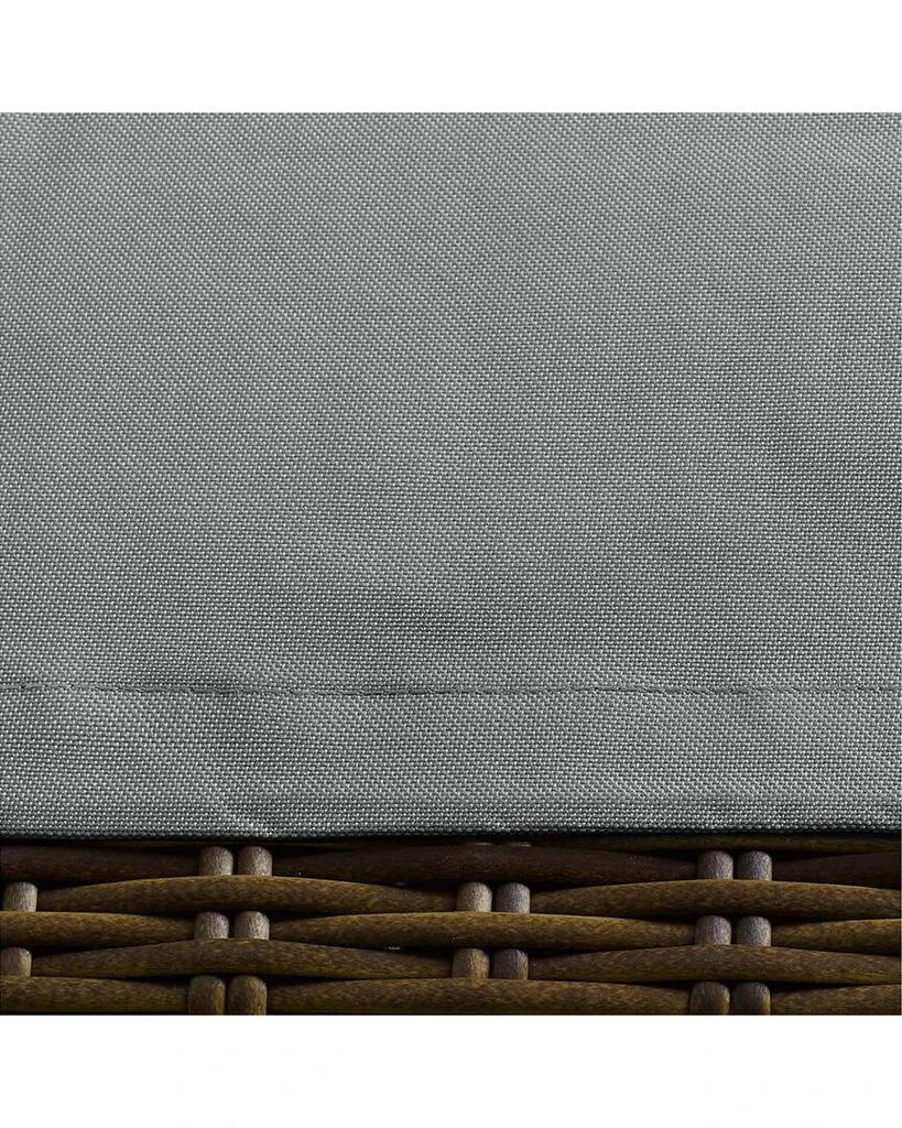 Modway Outdoor Immerse Convene / Sojourn / Summon Ottoman And Side Table 2