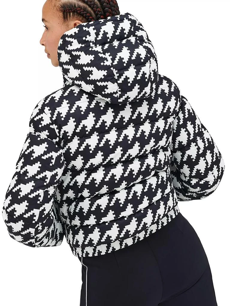 Perfect Moment Polar Houndstooth Down Puffer Jacket 4