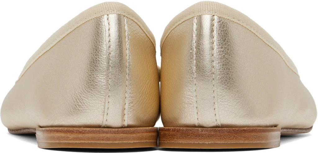 Repetto Gold Cendrillon Ballerina Flats 2