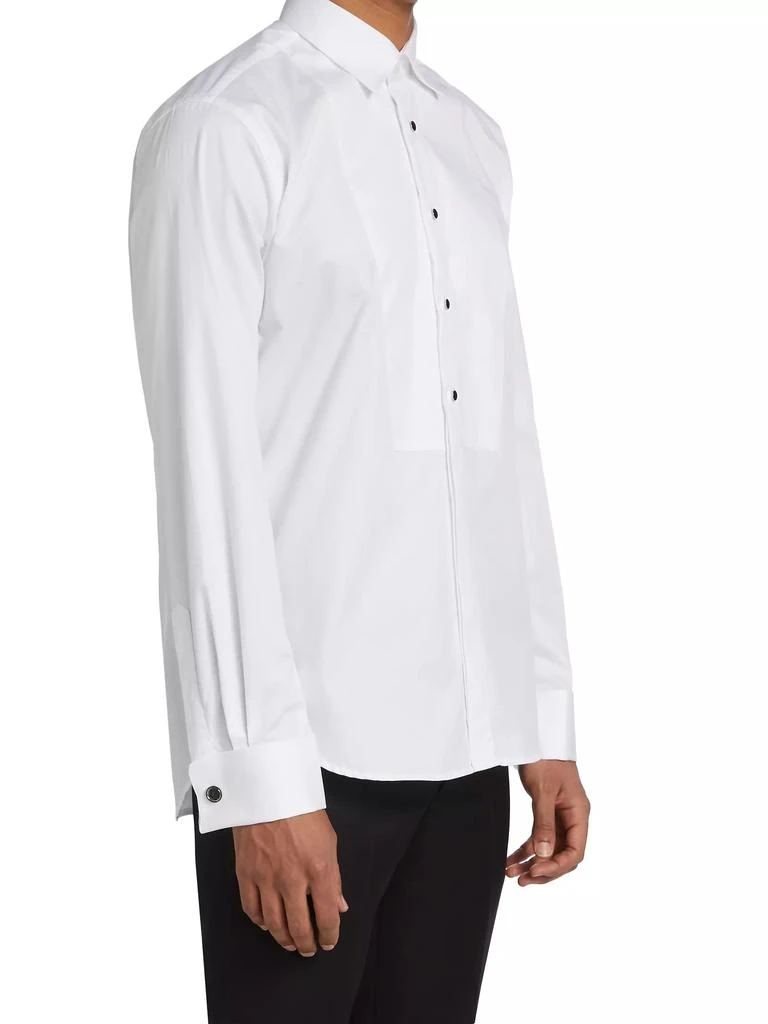 Saks Fifth Avenue COLLECTION Travel Stud Tuxedo Shirt 4