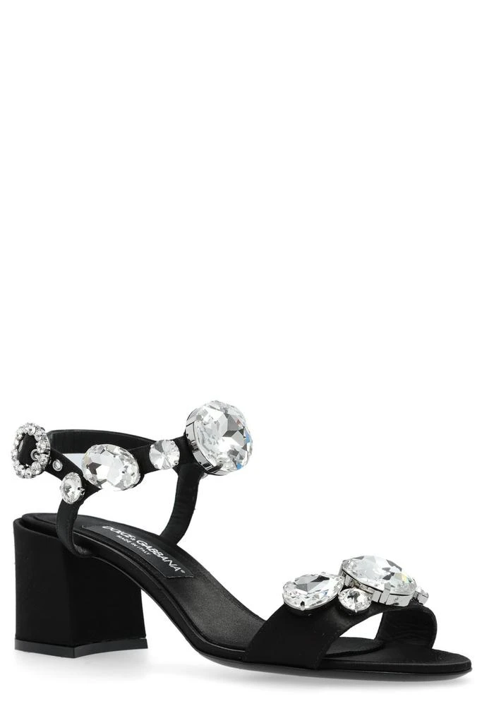 Dolce 
Gabbana Dolce 
Gabbana Gemstone Embellishment Heeled Sandals 2