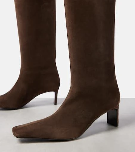 Khaite Ona 55 suede knee-high boots 5