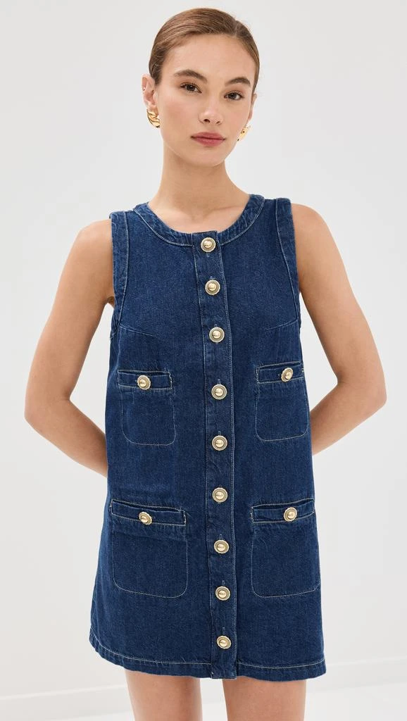 dress the population midi dress Hilary Embroidered Midi Dress by Dress The Population
