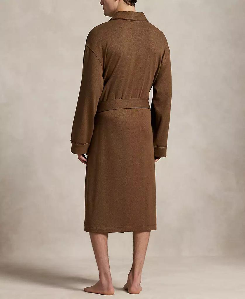 Ralph Lauren Men's Jacquard-Knit Herringbone Robe