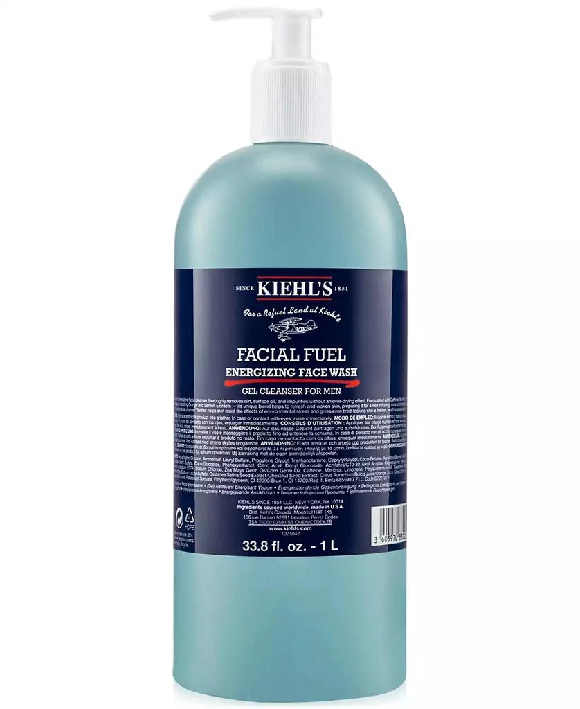 Kiehl's Facial Fuel Energizing Face Wash, 8.4 oz. 1