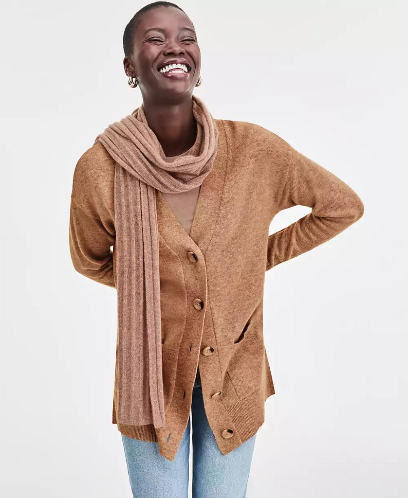 Charter Club Women's Button-Front 100% Cashmere Cardigan, XS-3X, Macy's Exclusive