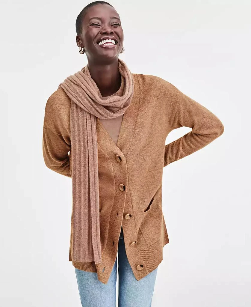 Charter Club Women's Button-Front 100% Cashmere Cardigan, XS-3X, Macy's Exclusive 1