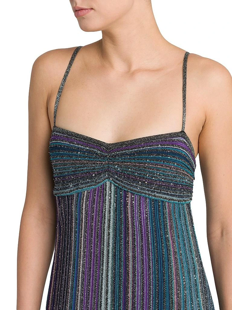 Shop Embellished Metallic Striped Maxi Dress on Sale at BeyondStyle  Get  71% Off Embellished Metallic Striped Maxi Dress with Limited-Time Flash  Deals, Exclusive Discounts, and Special Offers. Enjoy Unbeatable Savings on