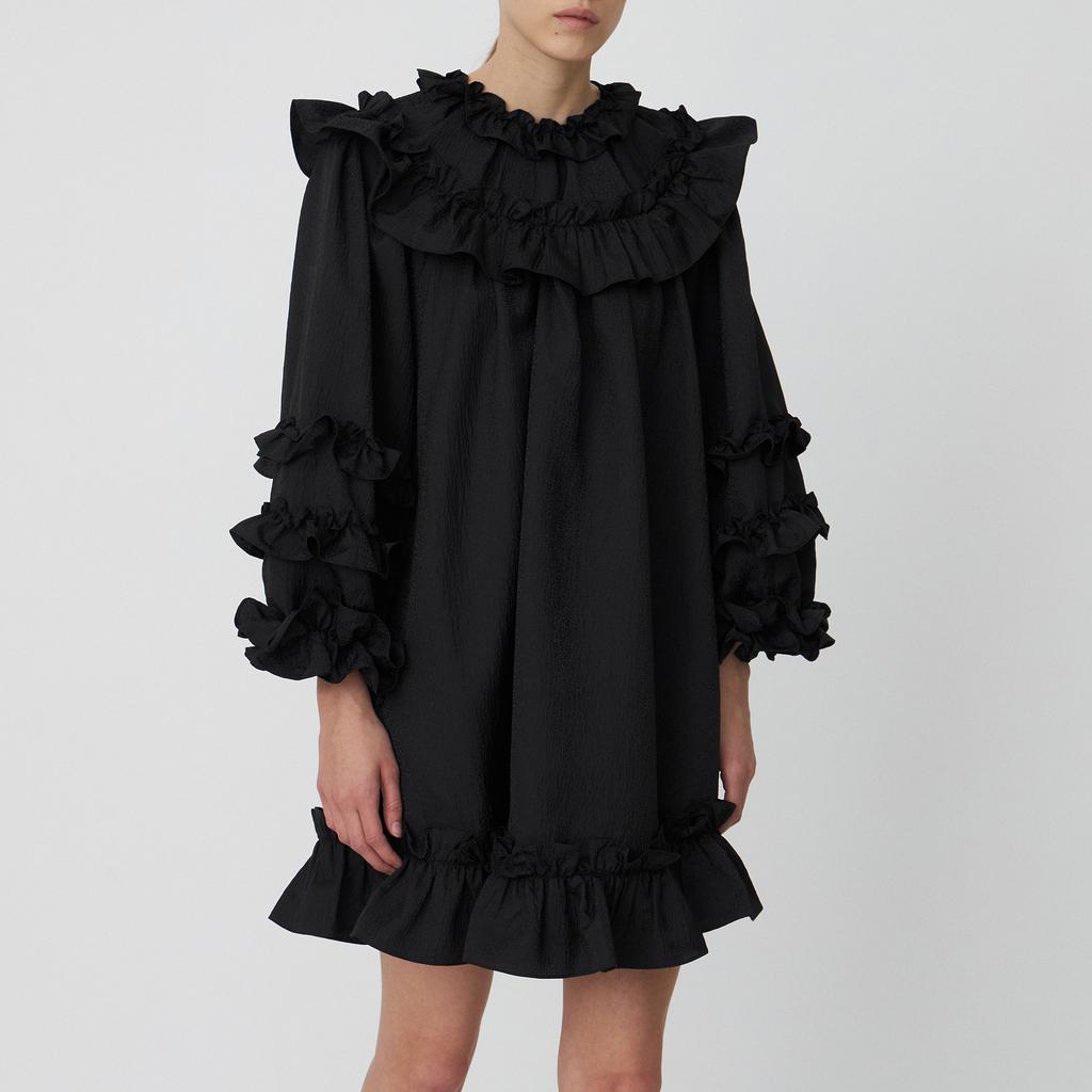Alice+Olivia■ Adaline Gathered Tie Waist Mini Dress■ドレス Alice + Olivia Adaline Gathered Tie-Waist Minidress | Saks