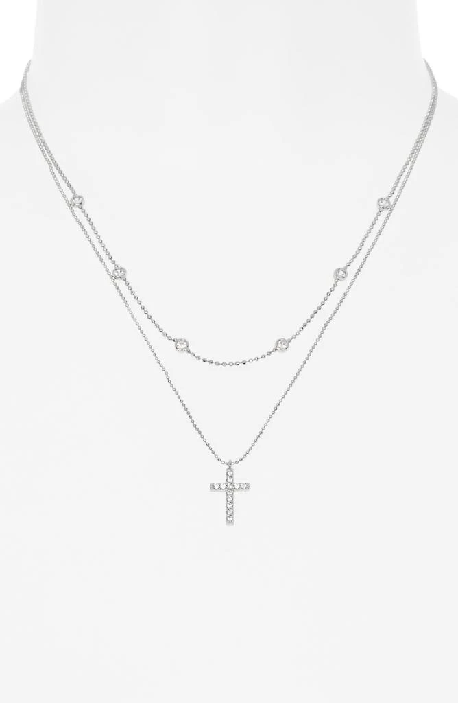 Nordstrom Set of 2 Cross 
Station Chain Necklaces 2