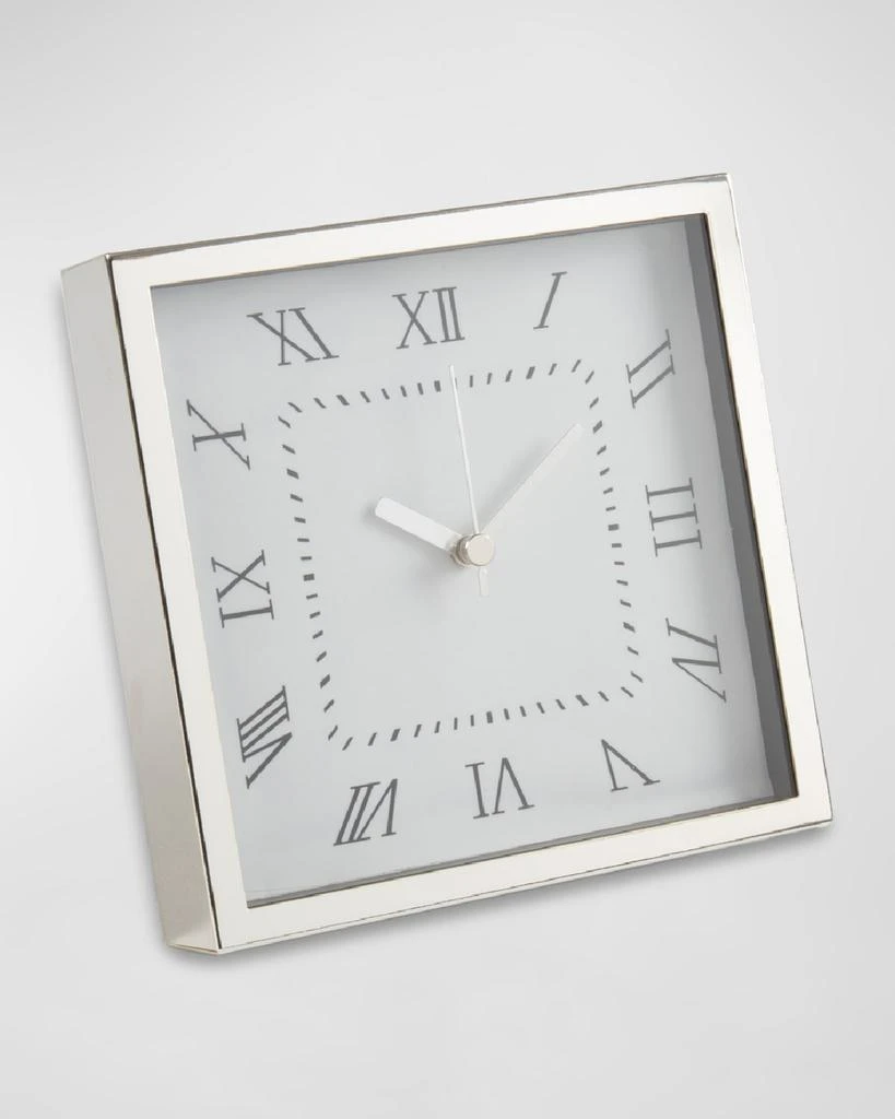 Bey-Berk Serpa Large Square Desk Clock