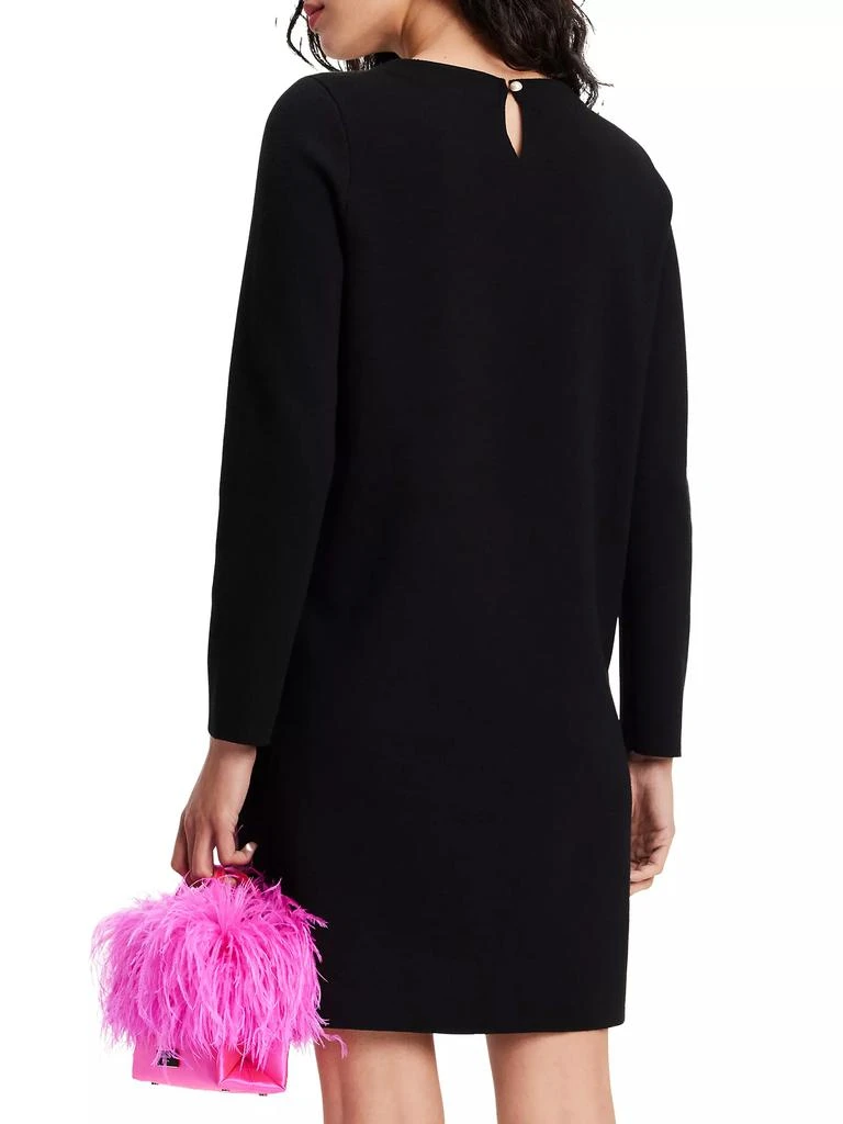 Kate Spade Mainline Faux Pearl &amp; Crystal-Embellished Shift Dress 4