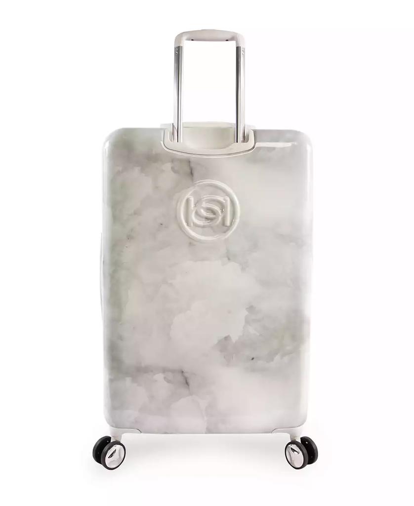 Bebe pink marble suitcase online