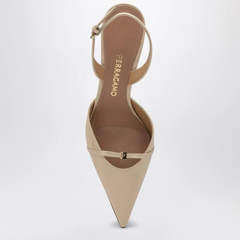 Salvatore Ferragamo Powdery slingback with mini bow 3