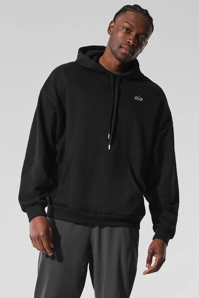 Alo Accolade Hoodie - Charcoal Green 3