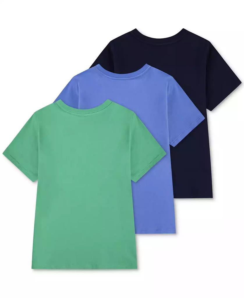 Ralph Lauren Big Boys Crewneck Undershirts, 3 Pack