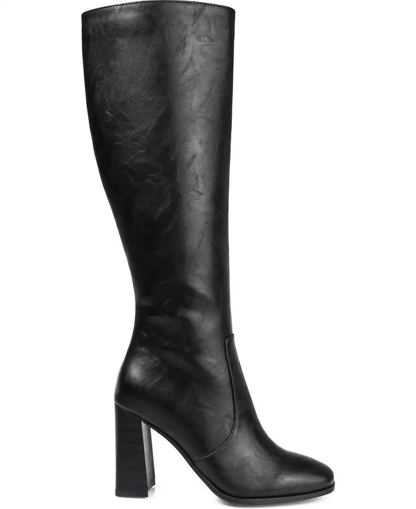 Journee Collection Women's Karima Extra Wide Calf Knee High Boots 2