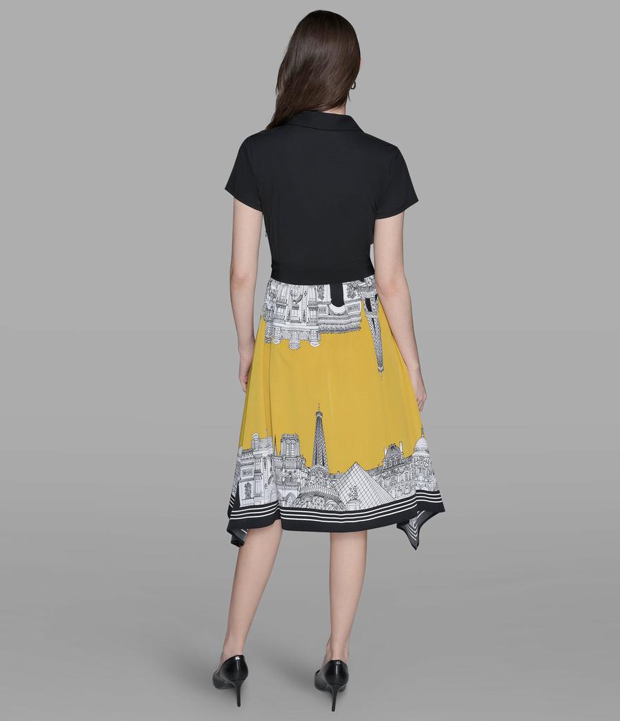 Karl Lagerfeld Paris PARIS SCENE SHIRT DRESS