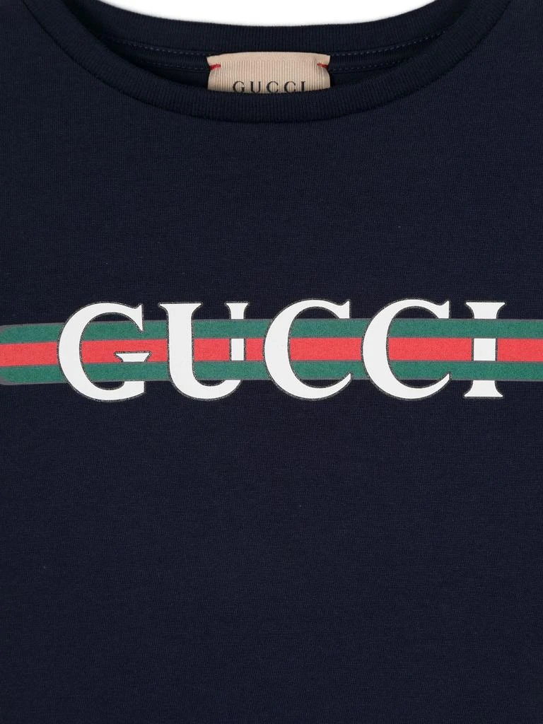 Gucci Kids T-shirts And Polos Blue 3