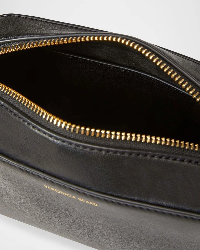 VERONICA BEARD Boxy Chain Leather Crossbody Bag 4