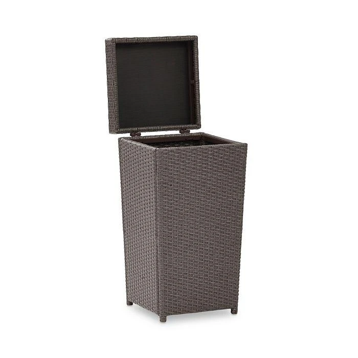 Sparrow & Wren Sparrow & Wren Avalon Outdoor Wicker Trash Bin 4