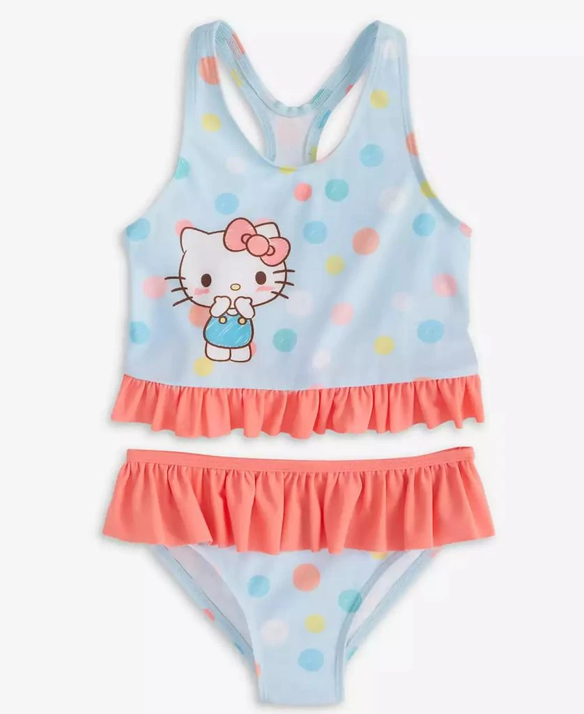 Dreamwave Little Girls Hello Kitty Two-Piece Swimsuit 1