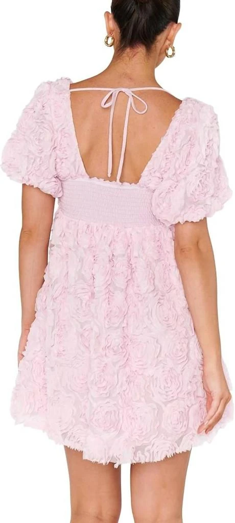 Smitten Baby Doll Dress In Rosette Mesh Pink On Sale Now with Up to 47% Off | Discover Exclusive Deals & Savings at BeyondStyle Authentic Show Me Your Mumu women|clothing|dresses Smitten Baby Doll Dress In Rosette Mesh Pink On Sale Now with Up to 47% Off | Discover Exclusive Deals & Savings at BeyondStyle Authentic Show Me Your Mumu women|clothing|dresses