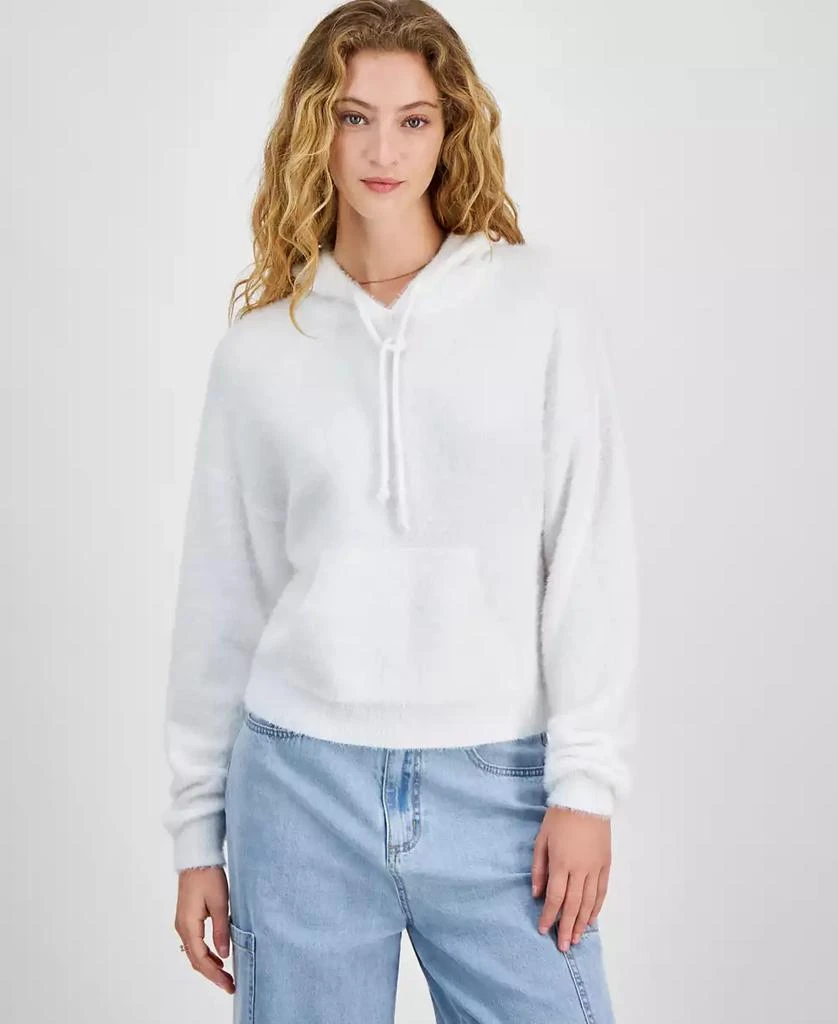 Hippie Rose Juniors' Dropped-Shoulder Hoodie 1