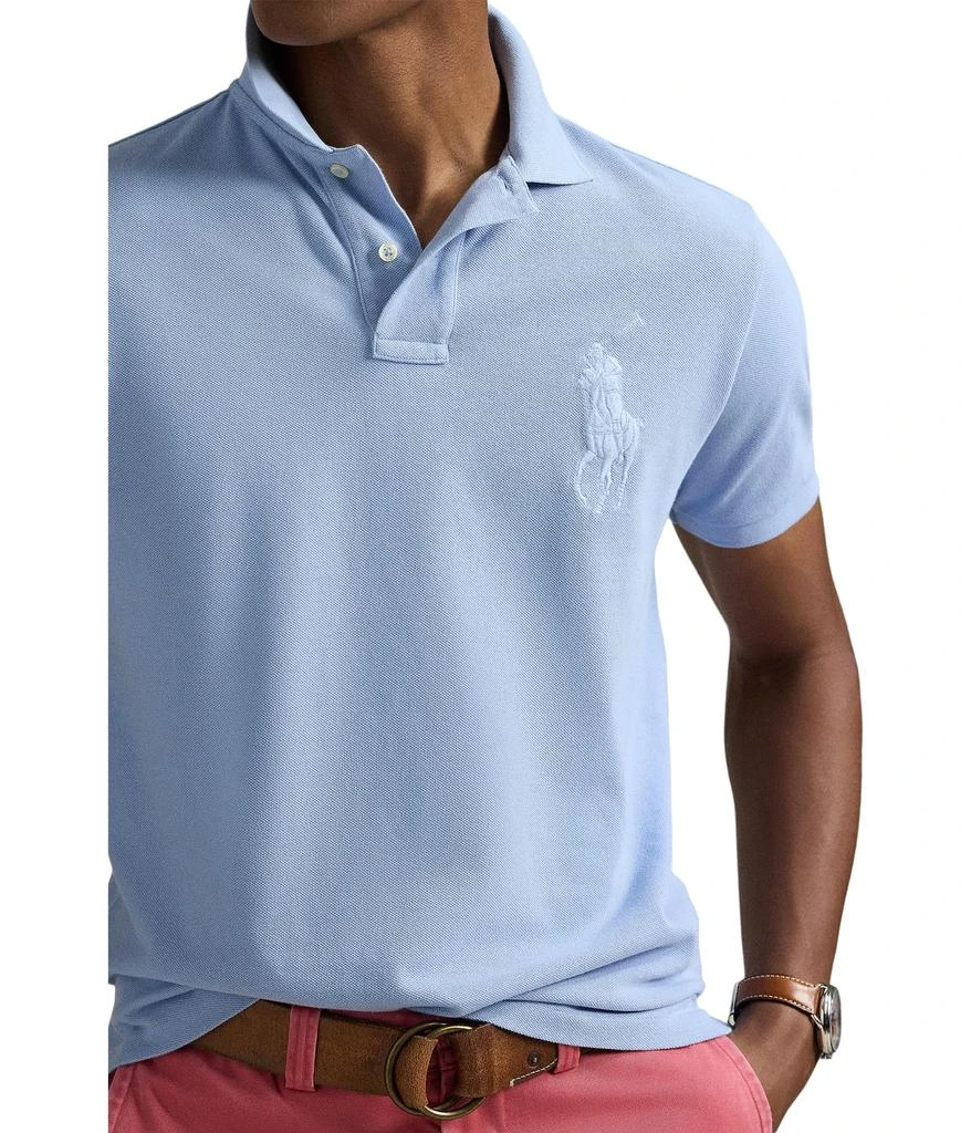 Ralph Lauren Custom Slim Fit Big Pony Mesh Polo Shirt 3
