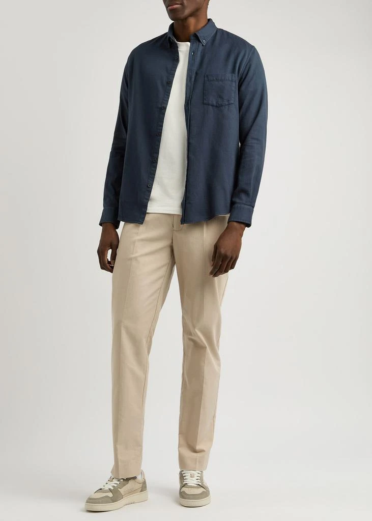 Sunspel Brushed-cotton shirt 4