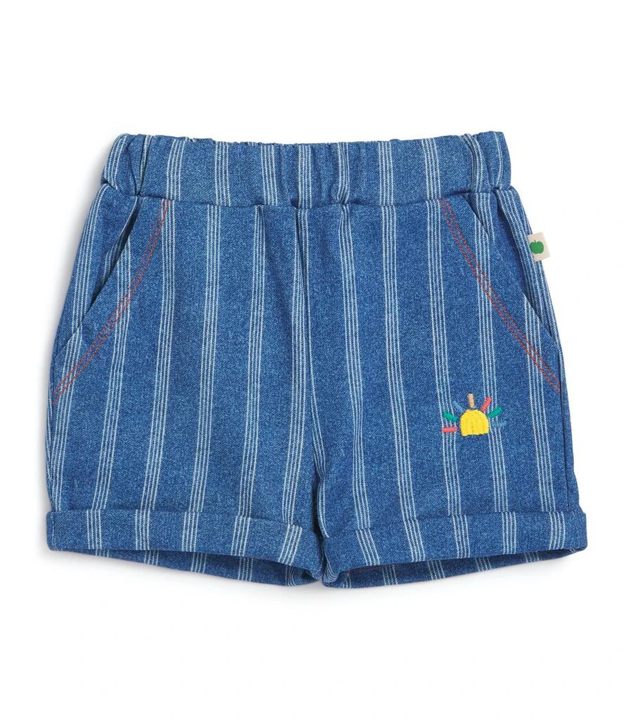 The Bonnie Mob Organic Cotton Striped Shorts (2-5 Years) 1