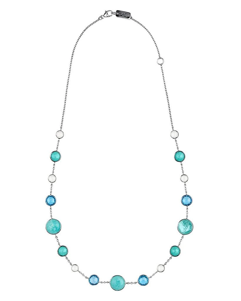 Ippolita Sterling Silver Lollipop® Lollitini Mixed Gemstone Necklace, 18" 1