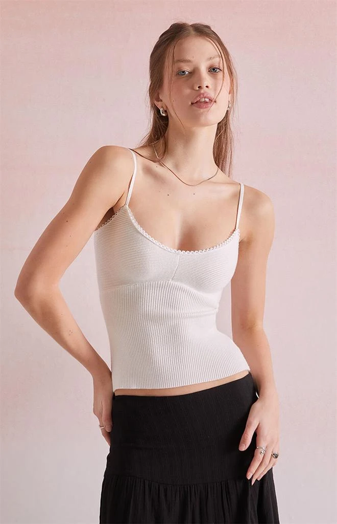 Beverly and Beck Jane Trim Sweater Tank Top 1