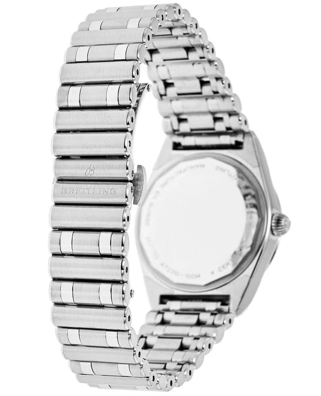 BREITLING Breitling Chronomat 28 Pink Mother of Pearl Diamond Dial Steel Women's Watch A72310101K1A1 4