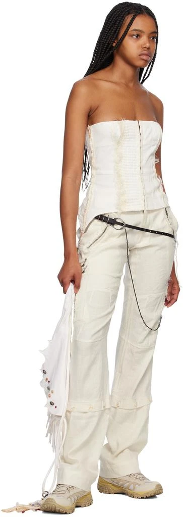 Hyein Seo Off-White Patchwork Camisole 4