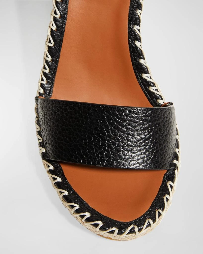 Valentino Rockstud Double Espadrille Wedge Sandals 5