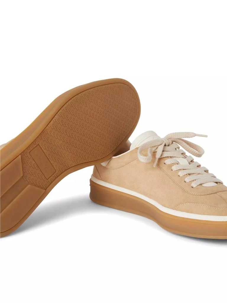 Loro Piana Tennis Walk Suede Sneakers 5