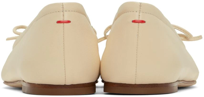 AEYDE Off-White Delfina Ballerina Flats 2