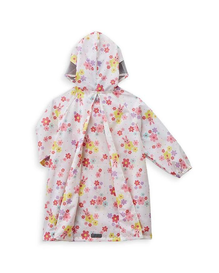 Miki House Girls' Floral Print Raincoat 2