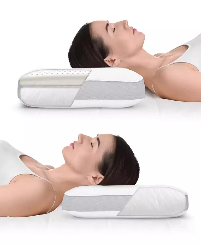 Cheer Collection Dual-Sided Latex Foam Pillow 4