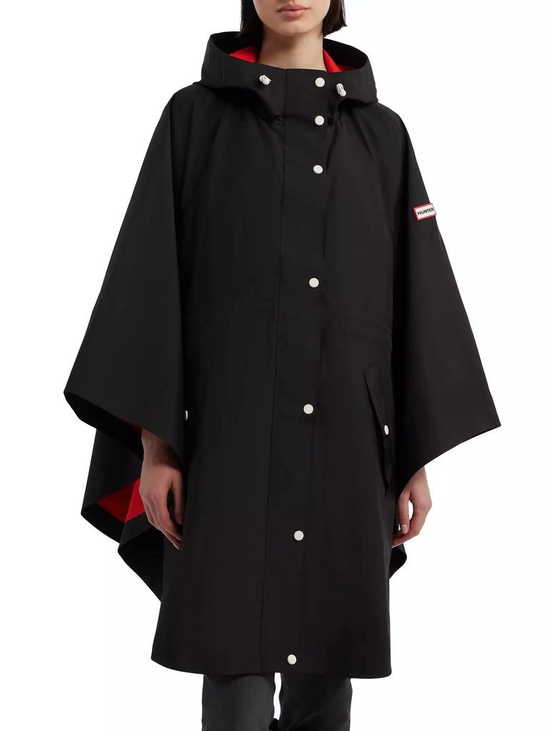 Hunter Rose Rain Bonded Novelty Hooded Cape 1