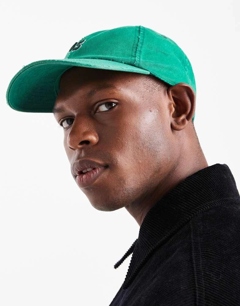 Levi
s Levi
s LS monogram logo cap in washed green 3